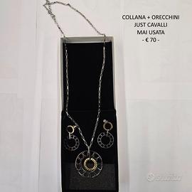 collana e orecchini JUST CAVALLI