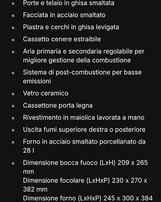 Stufa Nordica Rosetta