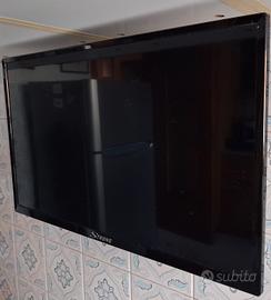 tv smart  telecomando  supporto da parete incl