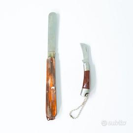 Coltellini Vintage a Lama Corta - Lotto 2 Pezzi