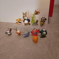 Lotto sorpresine kinder kung fu panda