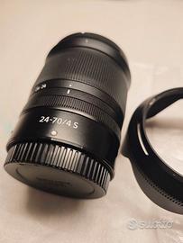 Obiettivo Nikon Z 24-70mm f/4 S pari al nuovo