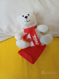 pupazzo orso coca cola