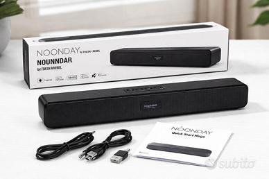 Noonday Soundbar Bluetooth speaker battery