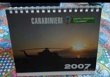 Carabinieri "Gruppo Operativo Calabria" anno 2007