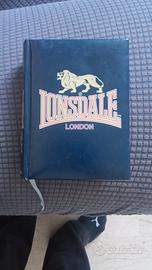 agenda vintage lonsdale + 5 adesivi 