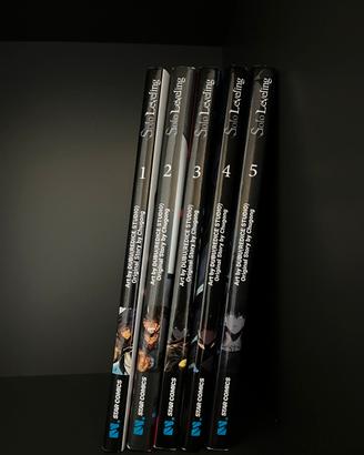 Manga Solo leveling 1-5 Condizioni come nuove