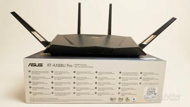 Asus RT-AX88U Pro WiFi 6 AX6000 Dual 2.5G Completo