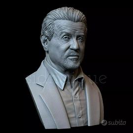 Stallone Rocky Balboa  Busto 3D