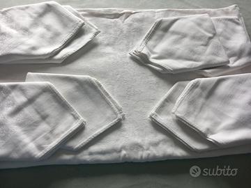 Elegante tovaglia rettangolare vintage 8 posti