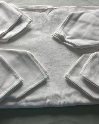 Elegante tovaglia rettangolare vintage 8 posti