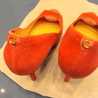 Guess décolleté color corallo misura 39 tacco 12