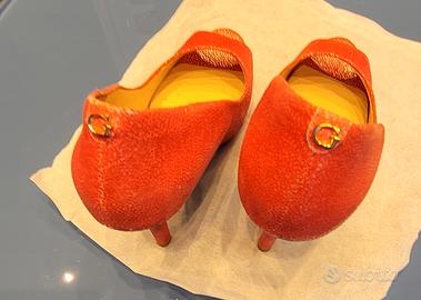 Guess décolleté color corallo misura 39 tacco 12