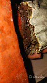 Statua antica in legno