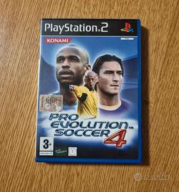 videogiochi PS2 Pro evolution soccer 4