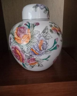 vaso decorato vintage 