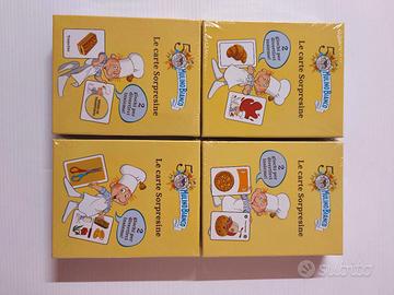 Carte sorpresine Mulino Bianco set A-B-C-D