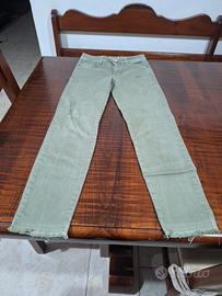 Jeans Zara Kids verde salvia - Taglia 34 (164cm)