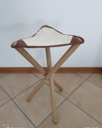 Sgabello per pittura all'aperto