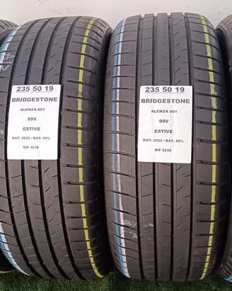 4 GOMME 235 50 19 BRIDGESTONE RIF3239