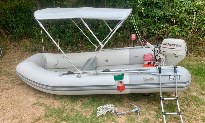 Gommone Zodiac, Johnson 15 cv