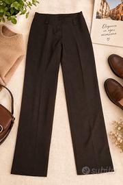 Pantaloni donna marroni eleganti – Taglia L