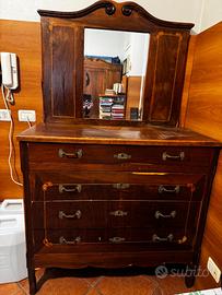 como' con specchiera