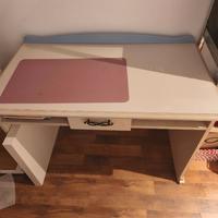 Scrivania compreso cubolotti