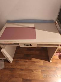 Scrivania compreso cubolotti