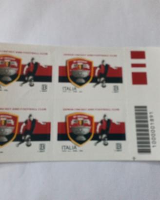 Francobolli Genoa Cricket and  Football Club 2018