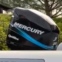 Mercury optimax 200 manetta strumenti perfetto
