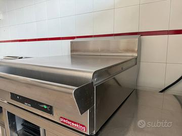 Fry Top Piastra Liscia Professionale