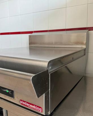 Fry Top Piastra Liscia Professionale