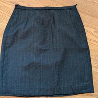 minigonna Calvin Klein grigio scuro/nerA