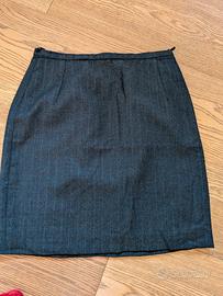 minigonna Calvin Klein grigio scuro/nerA