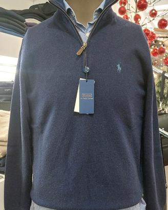 CARDIGAN CON ZIP  IN LANA RALPH LAUREN