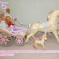 Carrozza di Barbie Raperonzolo 