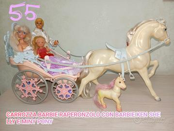 Carrozza di Barbie Raperonzolo 
