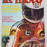 LA MOTO n. 4 1975 - Prova Moto Guzzi 400 GTS