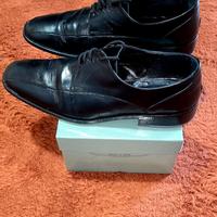 Scarpe eleganti numero 44 colore nero vera pelle