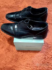 Scarpe eleganti numero 44 colore nero vera pelle