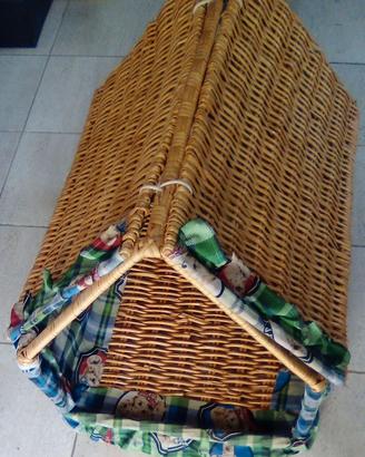 Cuccia Vimini Interno -Trasportini