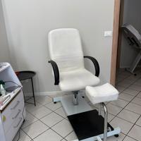Poltrona podologica estetista