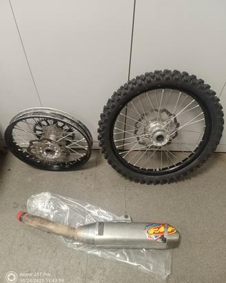 ruote kxf Kawasaki 2022 enduro 