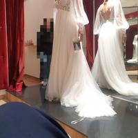 Meraviglioso e elegante abito da sposa