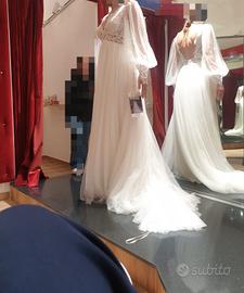 Meraviglioso e elegante abito da sposa