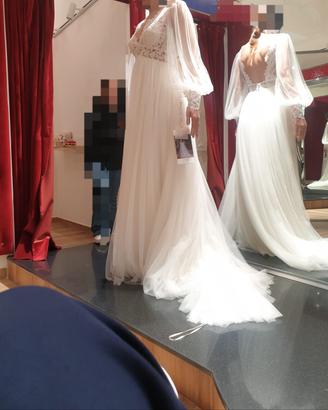 Meraviglioso e elegante abito da sposa