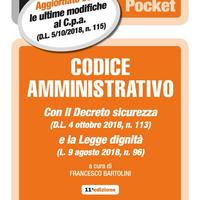Codice AMMINISTRATIVO - La Tribuna pocket - 2018