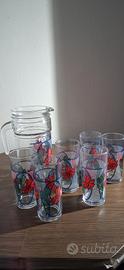 Bicchieri con caraffa