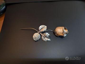 Rosa d'argento 925. 17g